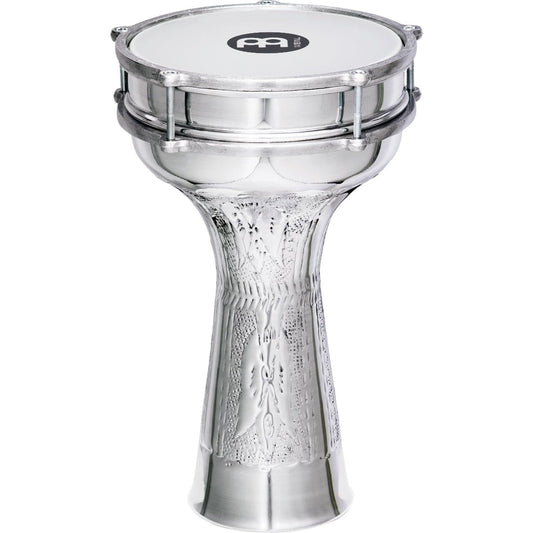 Meinl Aluminum Jingle Darbuka Hand Hammered 8"x14.5" With Built in Jingles
