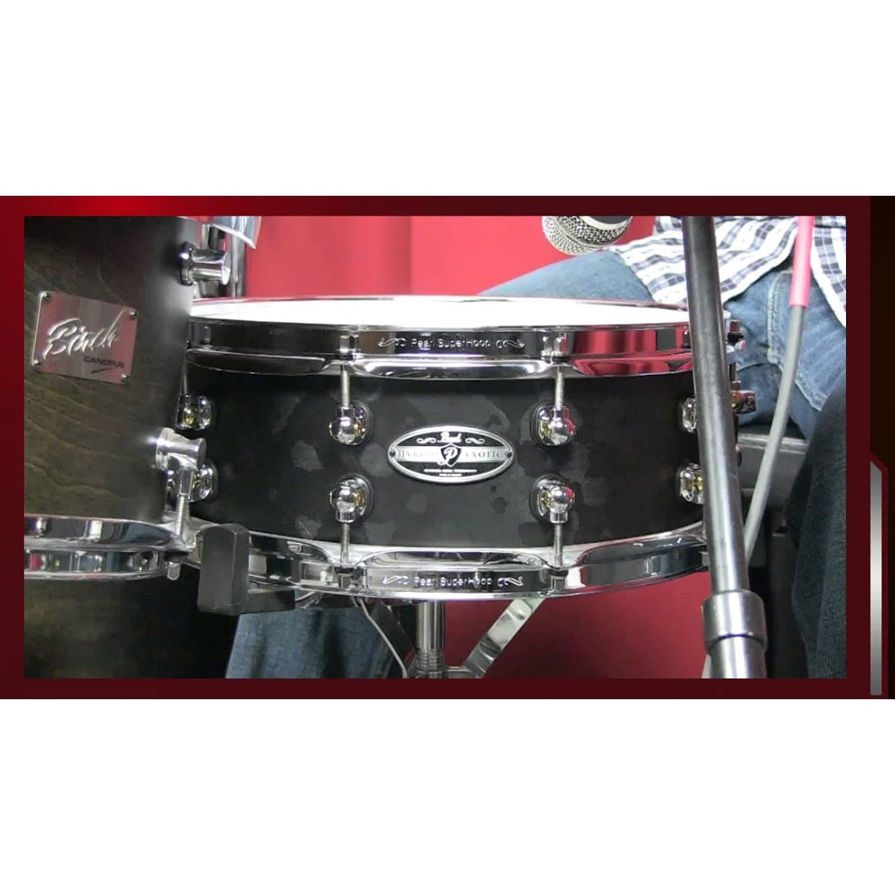 Pearl 14x5 VectorCast Hybrid Exotic Snare Drum