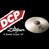 Zildjian K Sweet Crash Cymbal 19"