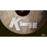 Zildjian K Sweet Hi Hat Top Only 14"