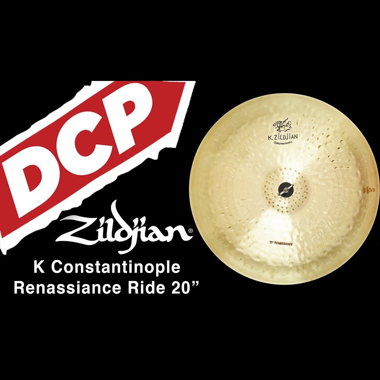 Zildjian K Constantinople Renaissance Ride Cymbal 20
