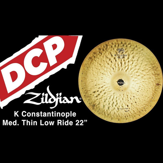 Zildjian K Constantinople Medium Thin Low Ride Cymbal 22" 3 grams