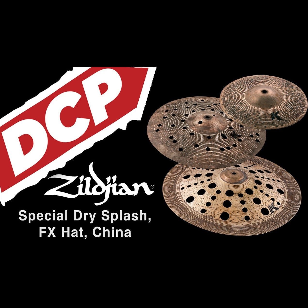 Zildjian K Custom Special Dry FX Hat Cymbal Top 14