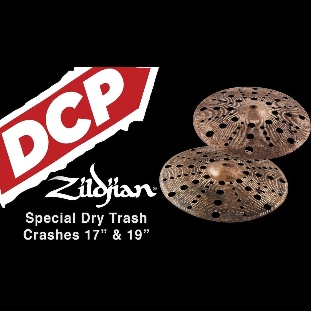 Zildjian K Custom Special Dry Trash Crash Cymbal 17"