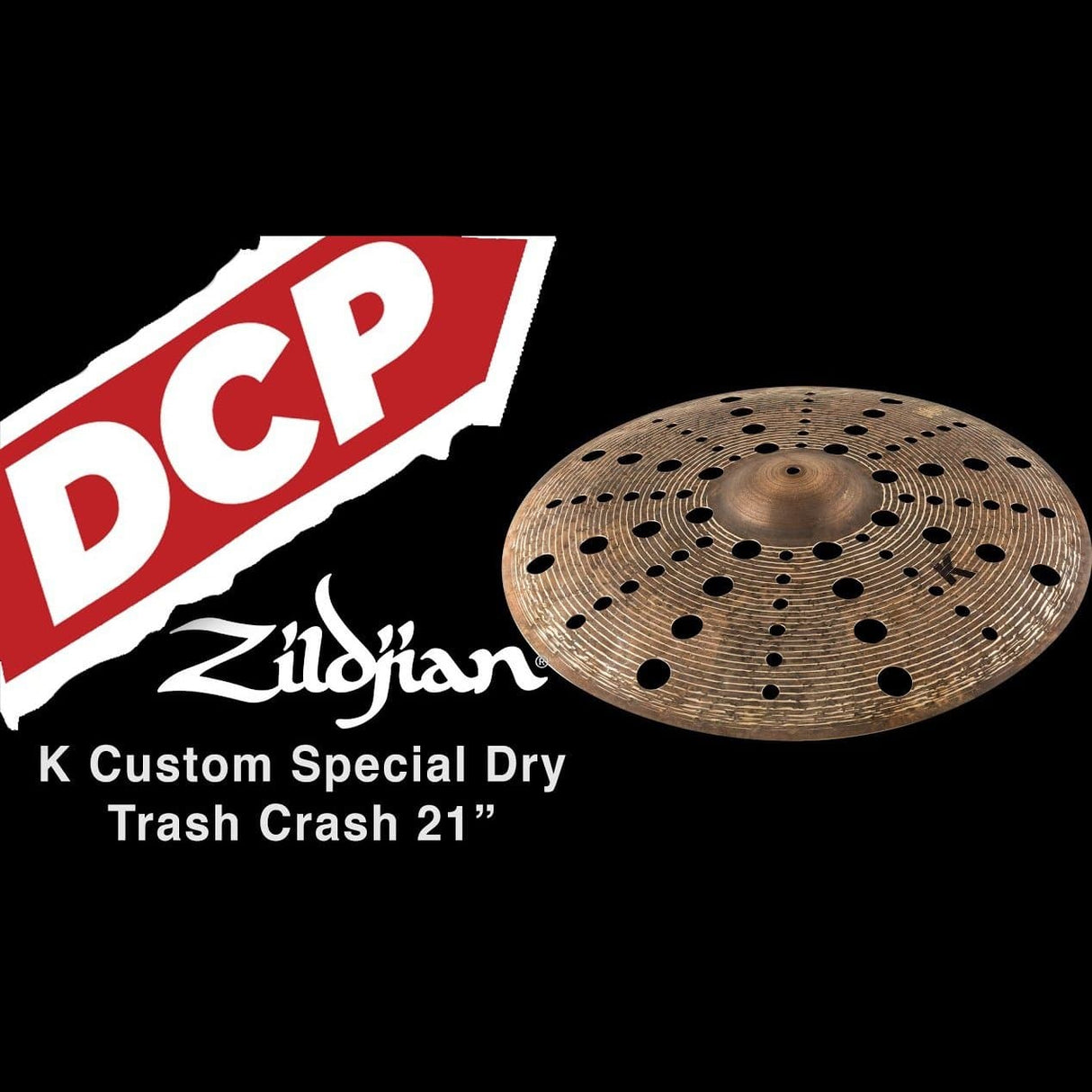 Zildjian K Custom Special Dry Trash Crash Cymbal 21"