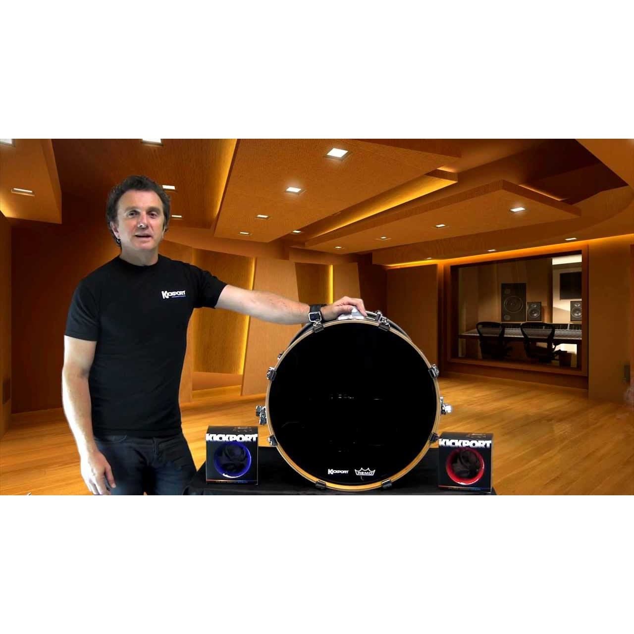 KickPort 2 Bass Drum Sound Enhancer White