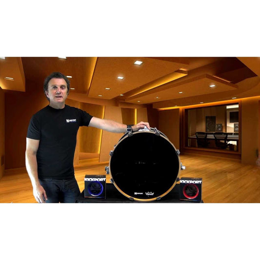 KickPort 2 Bass Drum Sound Enhancer White