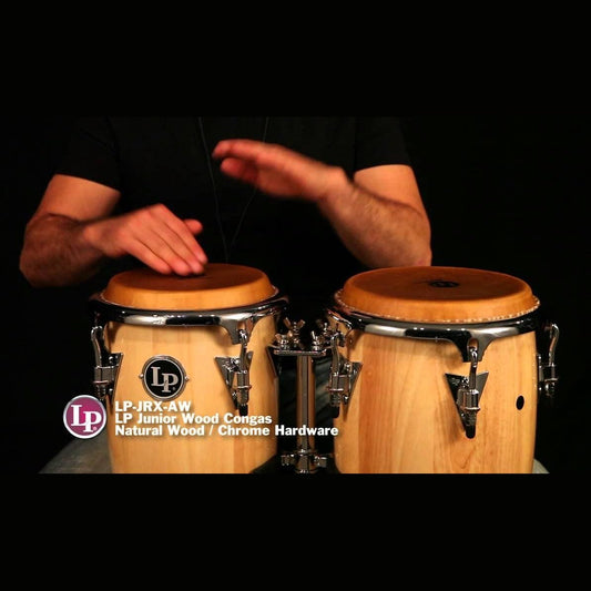 LP Jr Wood Conga Set
