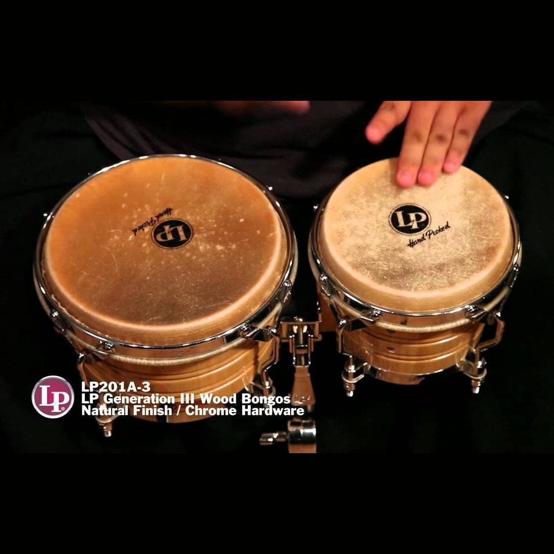 LP Generation III Wood Bongos