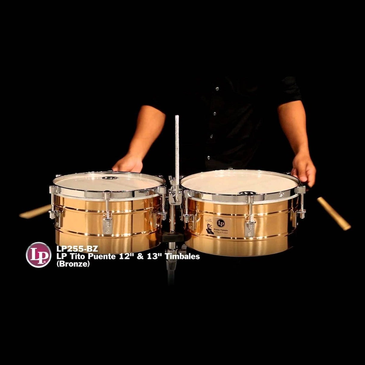 LP Tito Puente 12 & 13 Timbales - Bronze