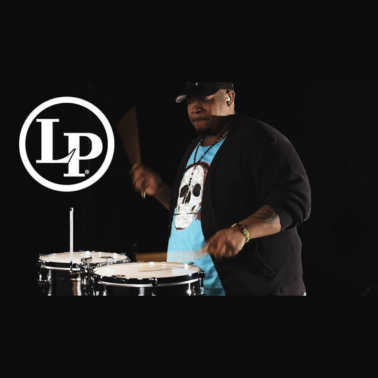 LP Tito Puente 13&14" Timbales, Stainless Steel