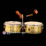 LP Tito Puente 14&15" Timbales, Brass