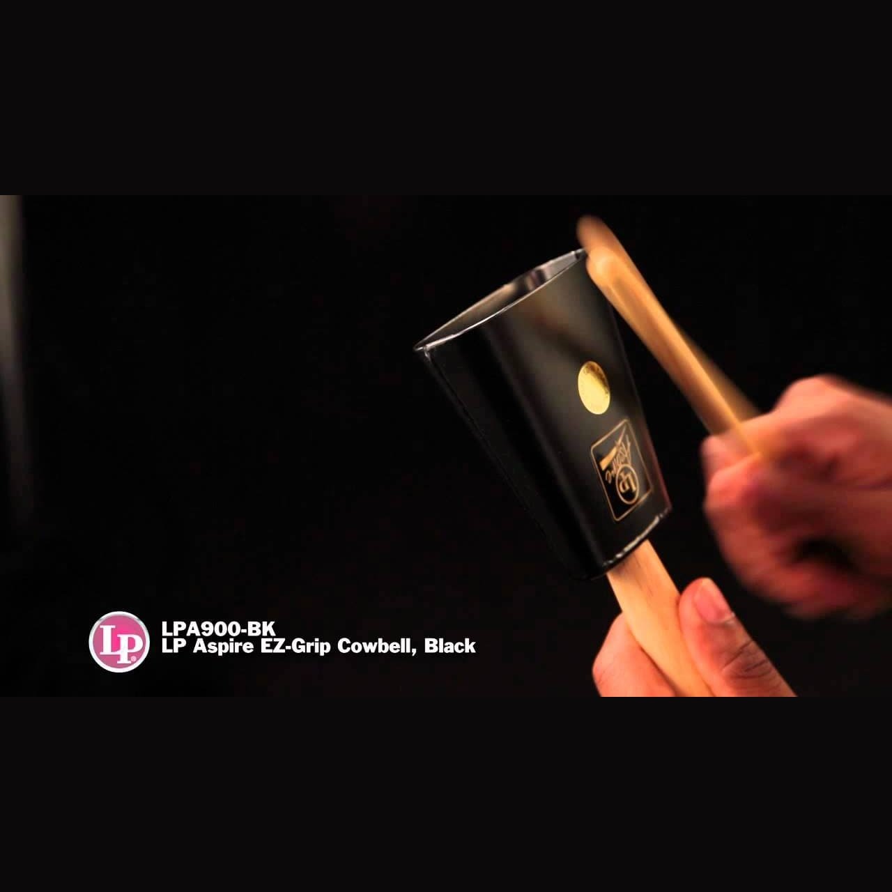 LP Aspire EZ-Grip Cowbell - Black