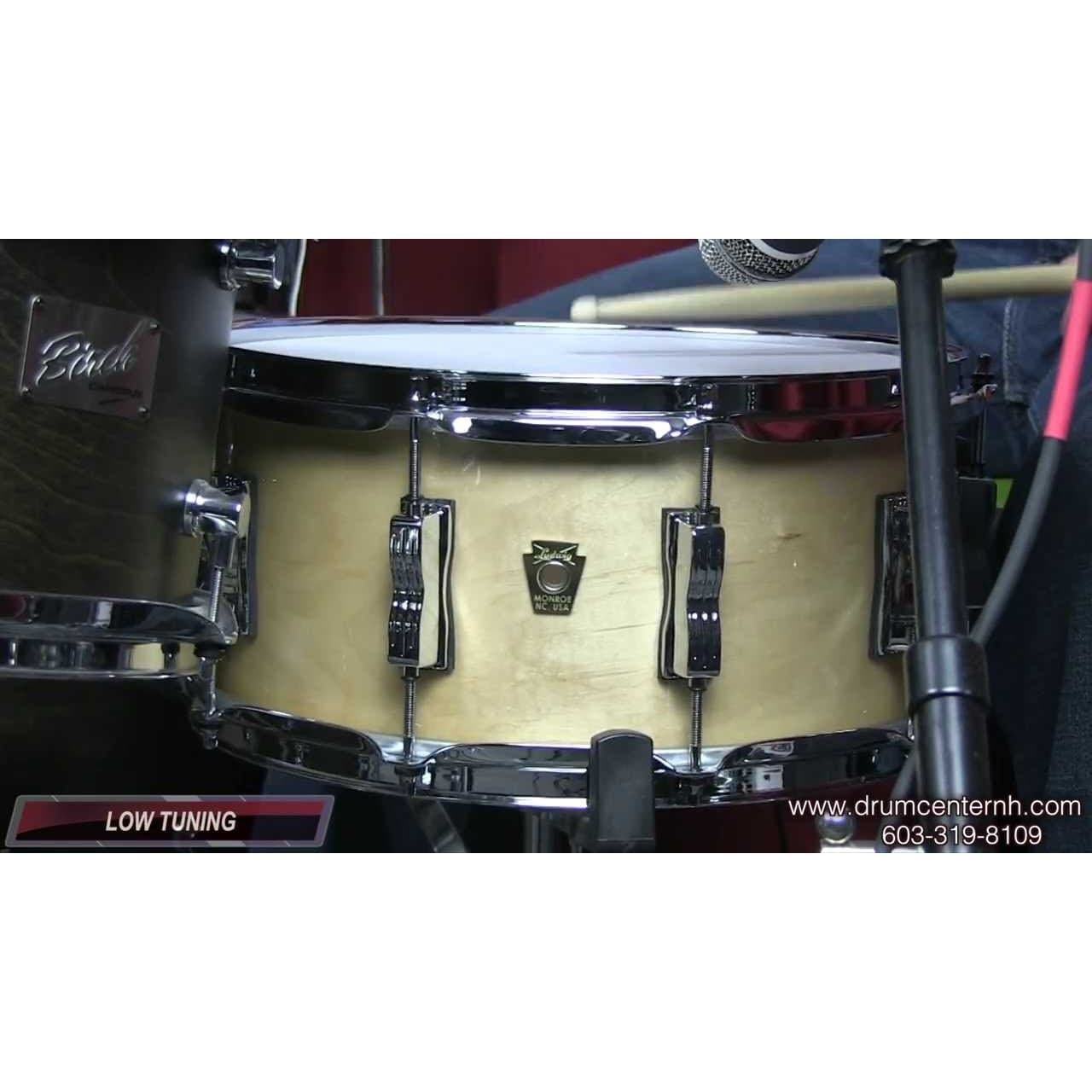 Ludwig Classic Maple Snare Drum 14x6.5 Satin Natural Oak