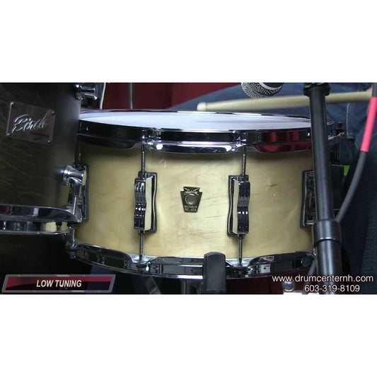 Ludwig Classic Maple Snare Drum 14x6.5 Satin Natural Oak