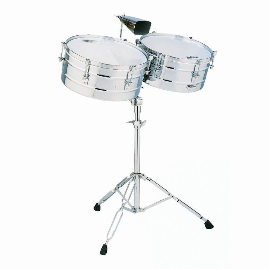 LP Matador 14 & 15 Timbales - Chrome