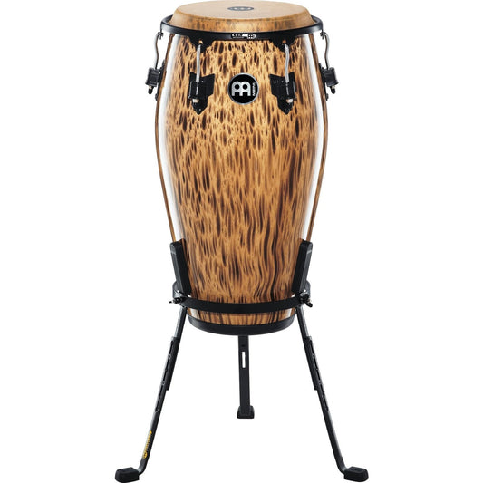 Meinl Marathon Designer Series 11 3/4 Conga, Incl. Steely II Stand Leopard Burl