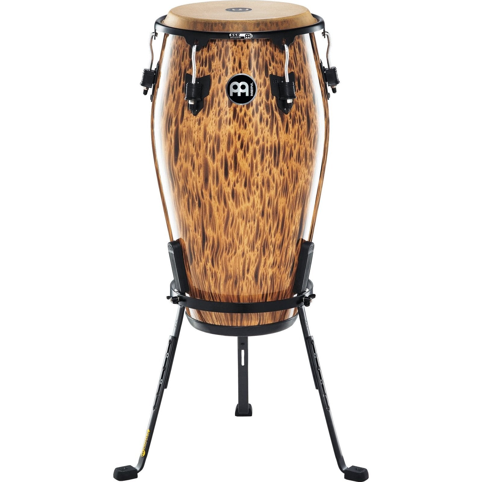 Meinl Marathon Designer Series 12 1/2 Tumba, Incl. Steely II Stand Leopard Burl