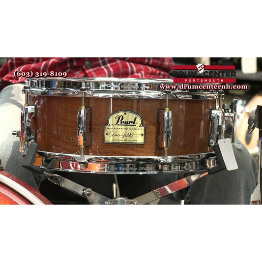 Pearl 13x5 Omar Hakim Signature Snare Drum, Mahogany