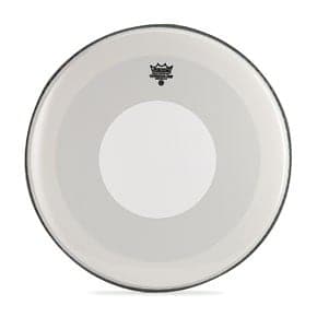 Remo Smooth White Powerstroke 4 14 Inch Drum Head : No Stripe