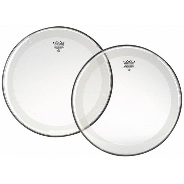 Remo Clear Powerstroke P4 26 Inch Bass Drum Head : With Impact Patch