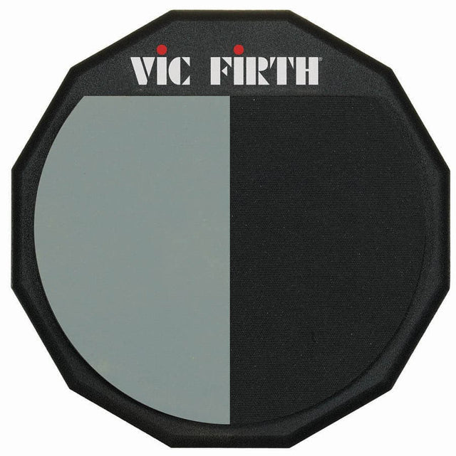 Vic Firth Single-Sided/Divided Practice Pad, 12
