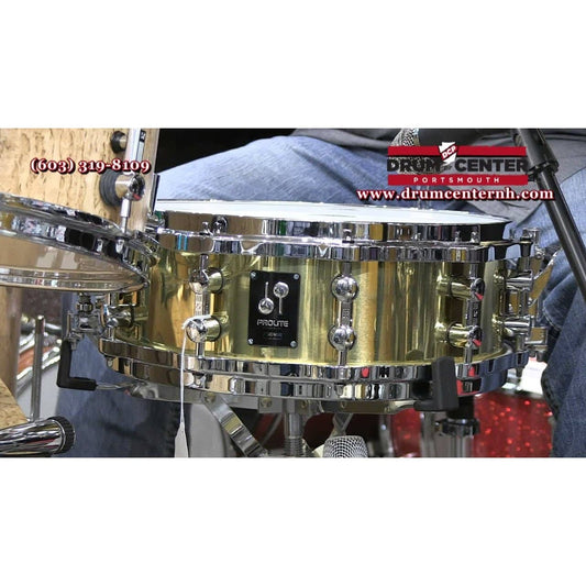Sonor Prolite Brass Snare Drum 14x5 Cast Hoops