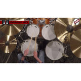 Yamaha Recording Custom 3pc Rock Drum Set Solid Black