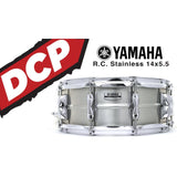 Yamaha Recording Custom Stainless Steel Snare Drum 14x5.5