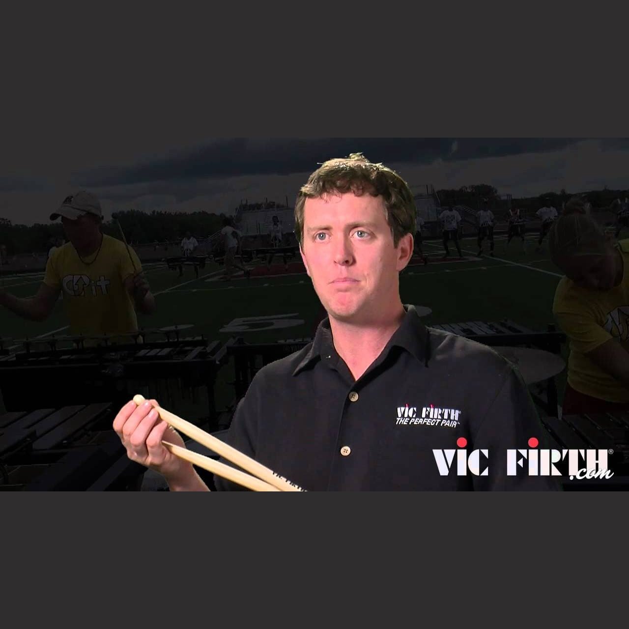 Vic Firth Corpsmaster Signature Snare Stick - Colin Mcnutt