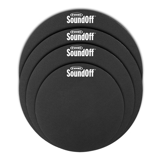 Evans SoundOff Drum Mute Box Set 10/12/14/14