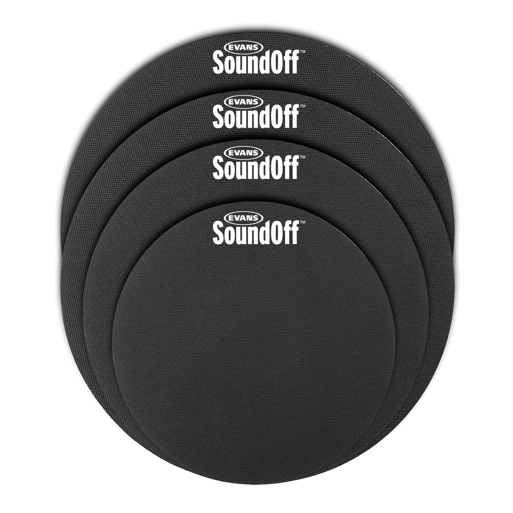 Evans SoundOff Drum Mute Box Set 12/13/14/16