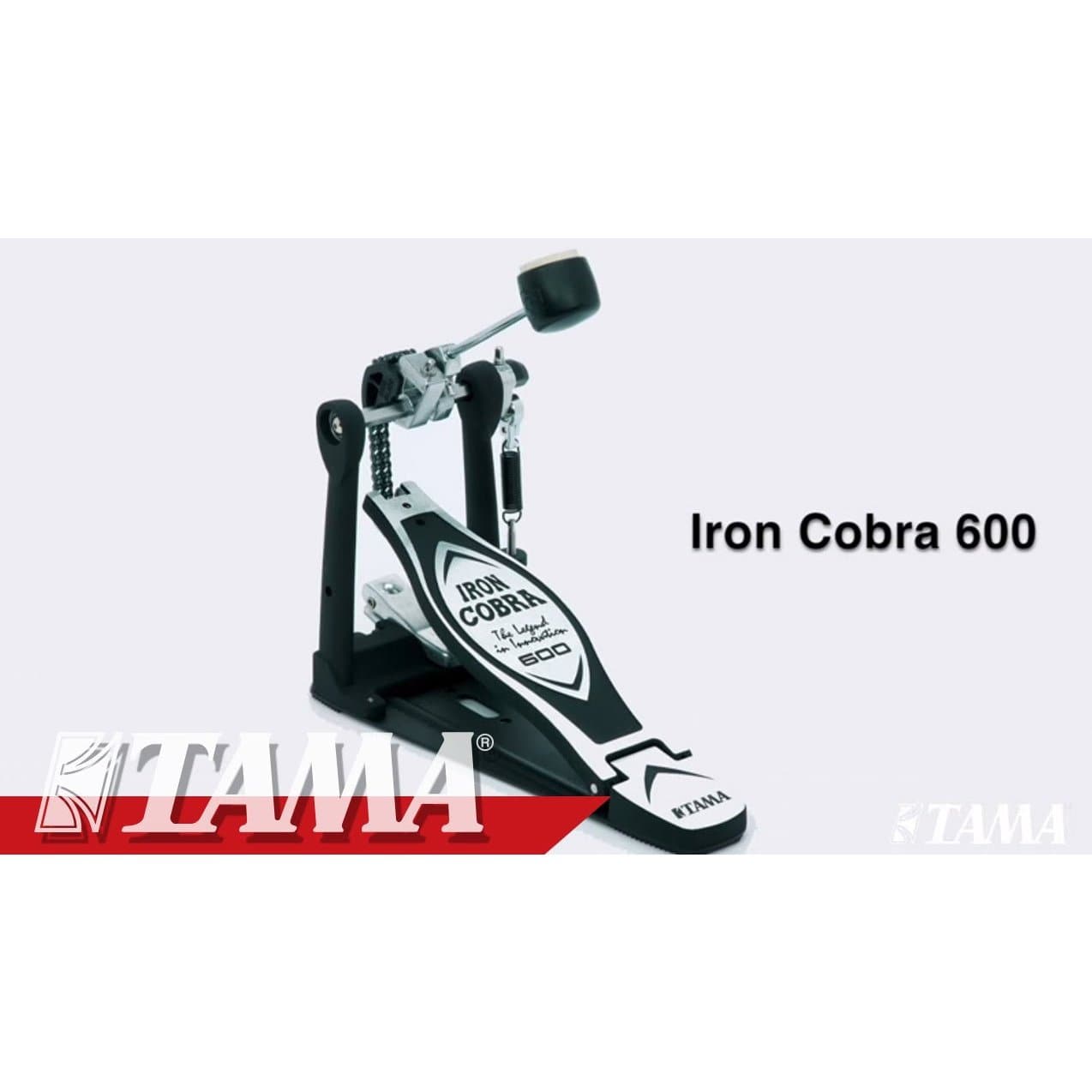cobra pedal Tama HP600D Iron Cobra 600 Single Bass Drum Pedal