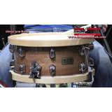 Tama SLP Studio Maple Wood Hoop Snare Drum 14x6.5 Sienna