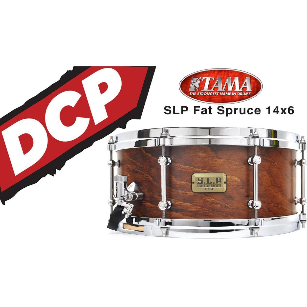 Tama SLP Fat Spruce 14x6 Snare Drum