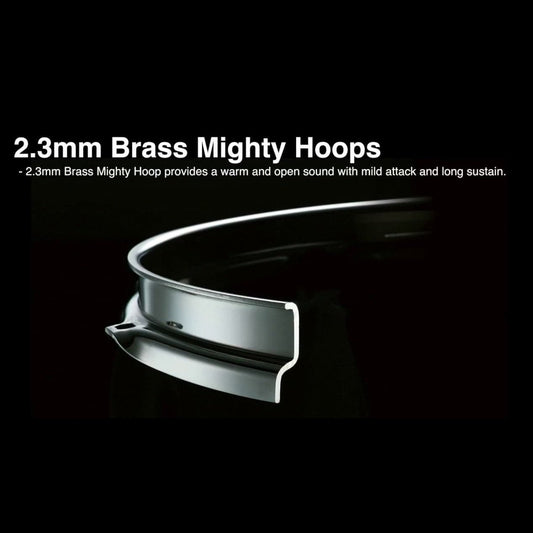 Tama MFB1410N Brass Flanged Hoop 14" 10-Lug Nickel Plated