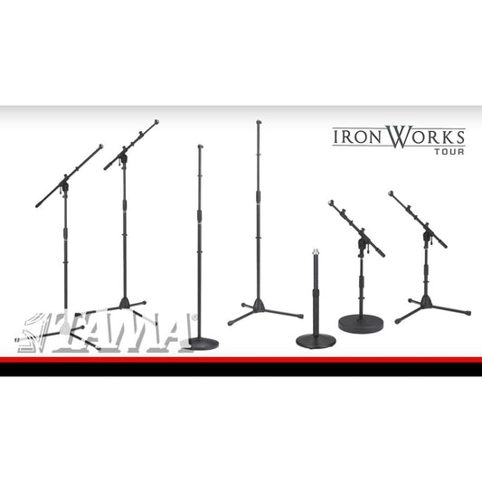 Tama Iron Works Mic Boom Arm, Telescoping w/ Vice-Grip Boom Tilter