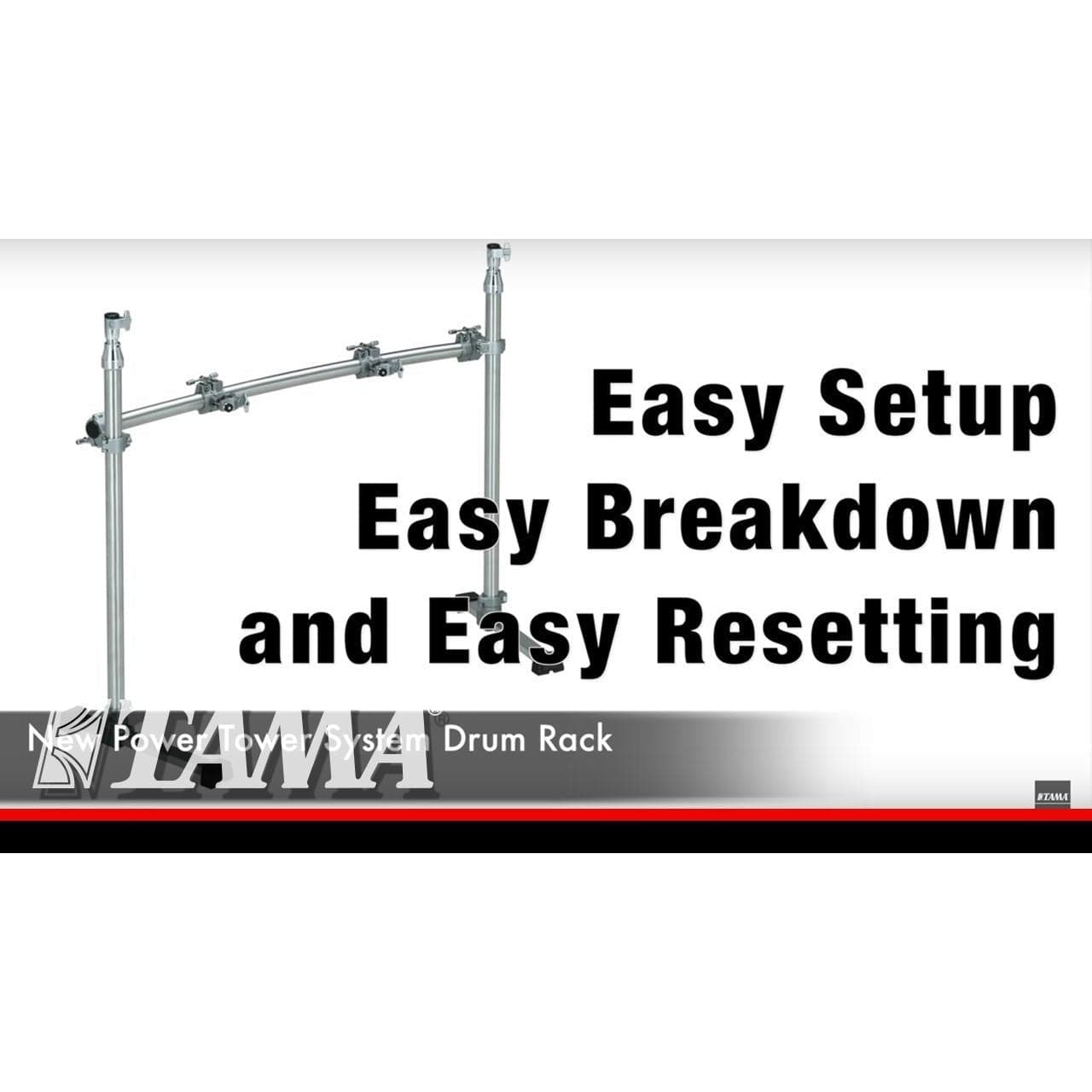 Tama PMD900A Additional Rack System Unit w/900mm bar