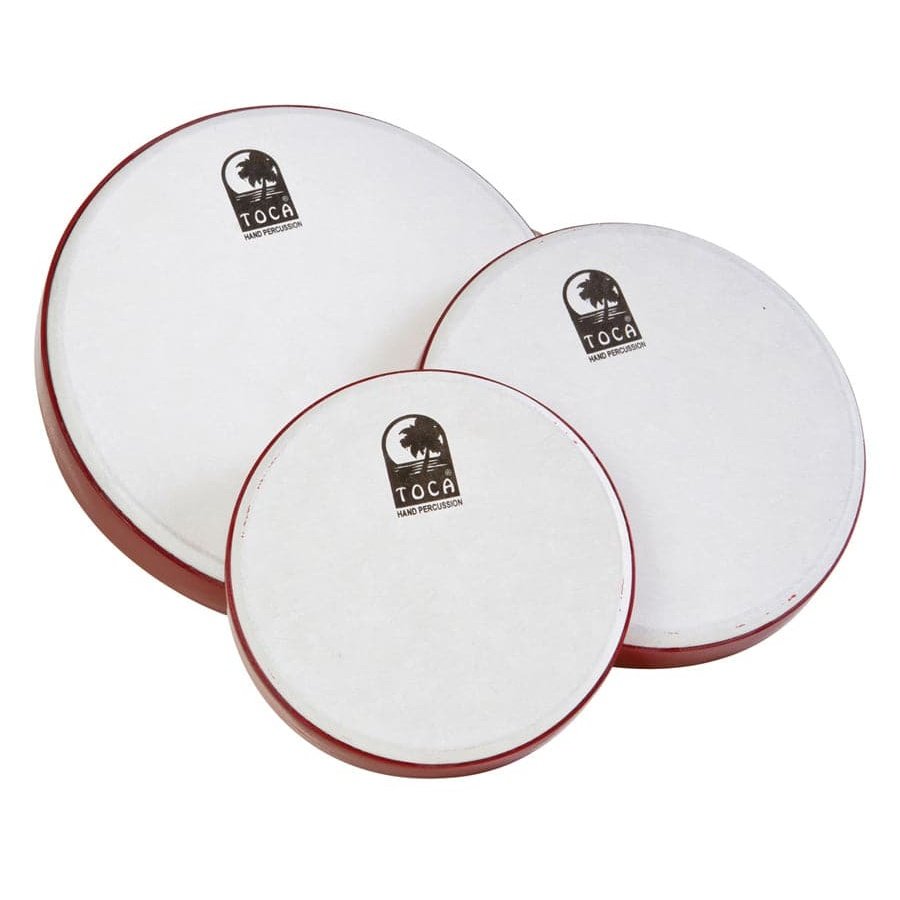 Toca Freestyle Frame Drums, Set of 3 with Bag
