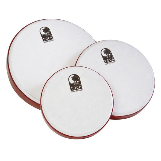 Toca Freestyle Frame Drums, Set of 3 with Bag