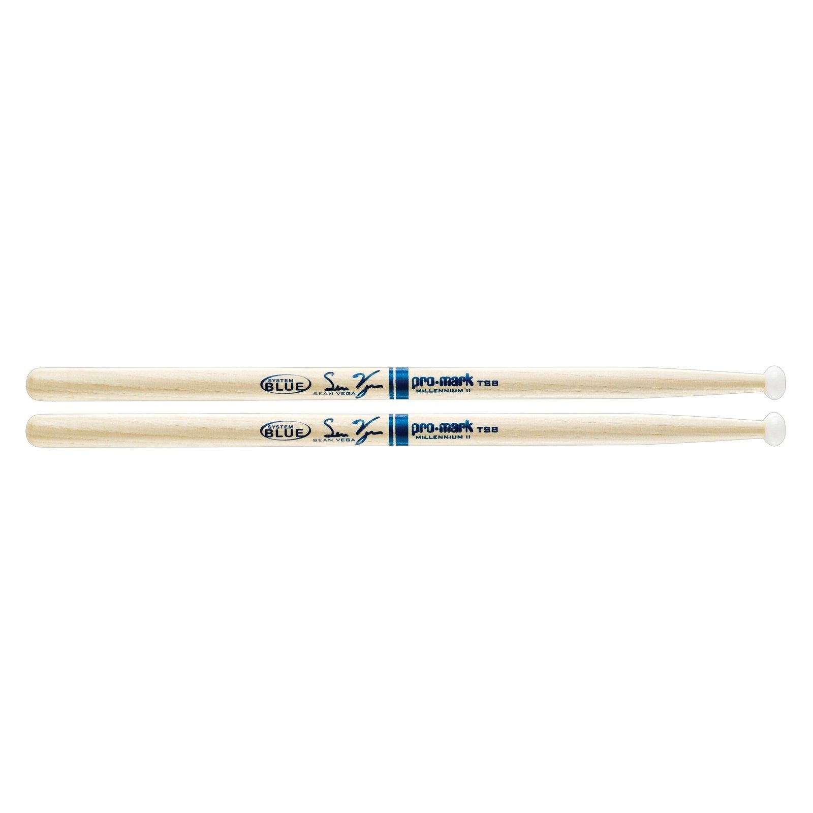 Promark Hickory Sean Vega TS8 System Blue Tenor Mallet