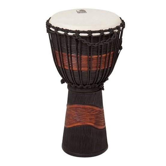 Toca Street Series Rope Tuned Wood Djembe, Medium