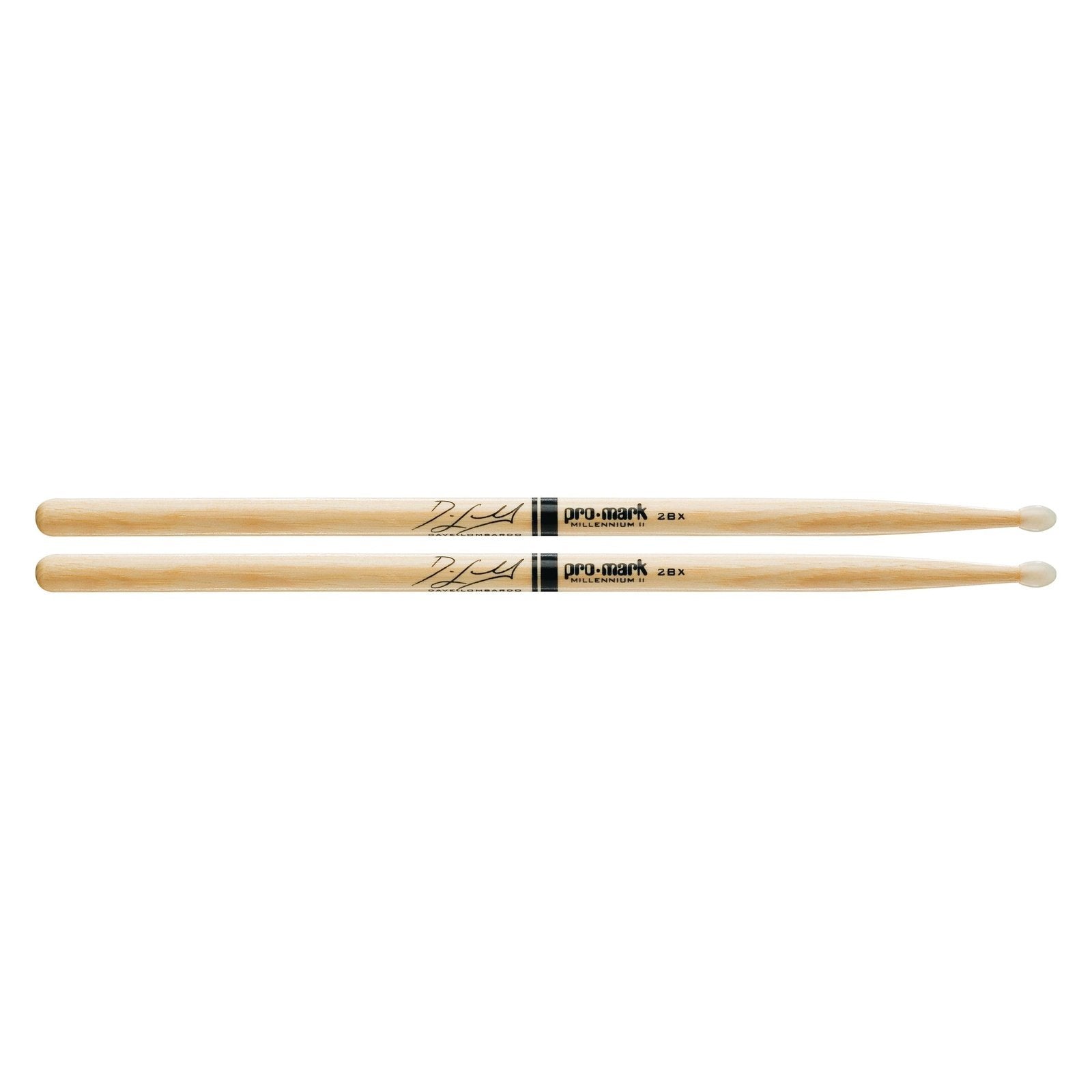 Promark Hickory 2BX Dave Lombardo Nylon Tip Drumstick
