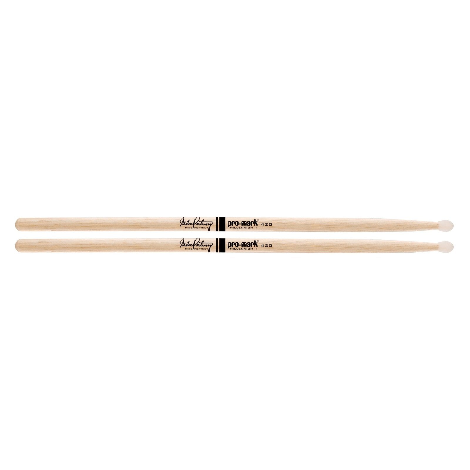 Promark Hickory 420 Mike Portnoy Nylon Tip Drumstick
