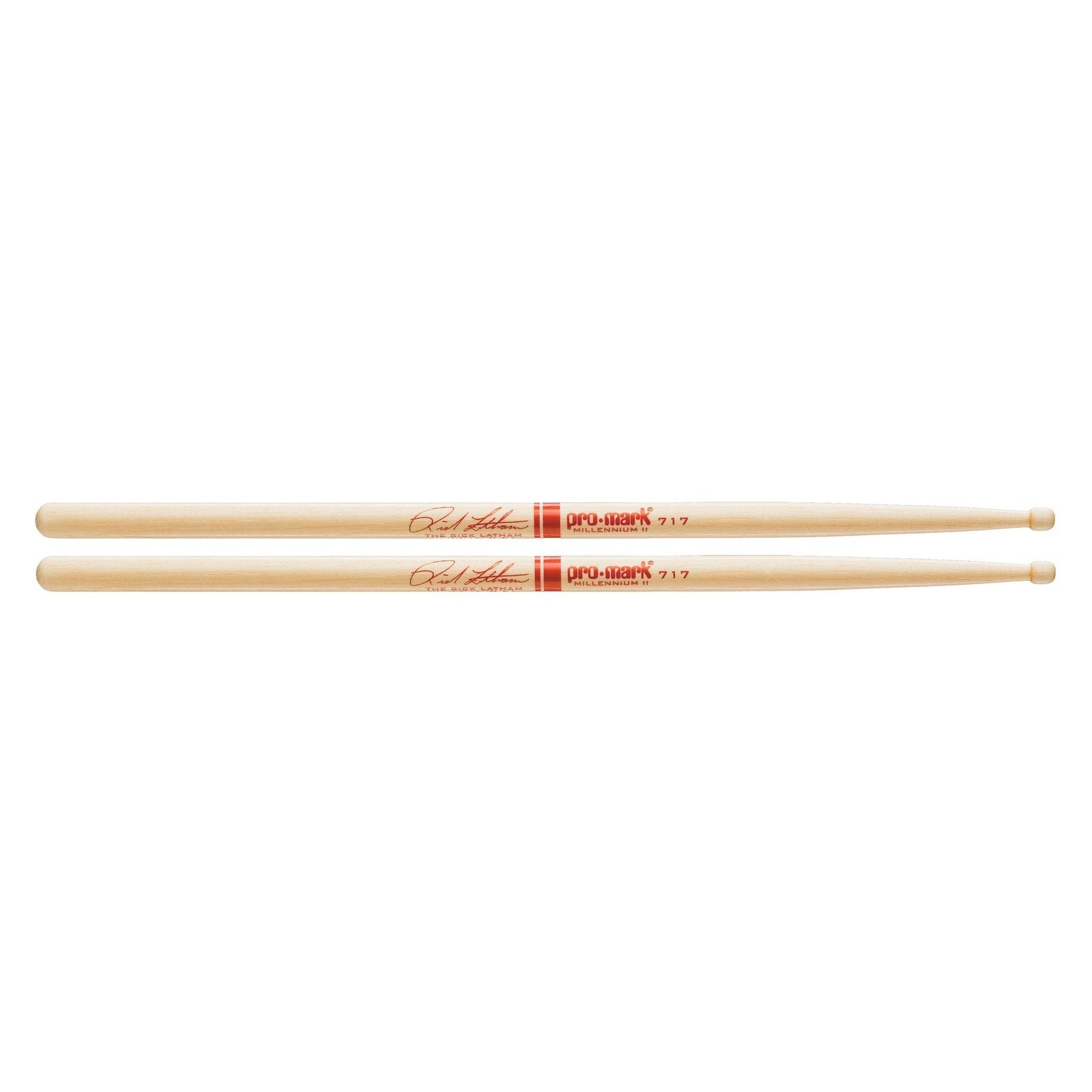 Promark Hickory 717 Rick Latham Wood Tip Drumstick