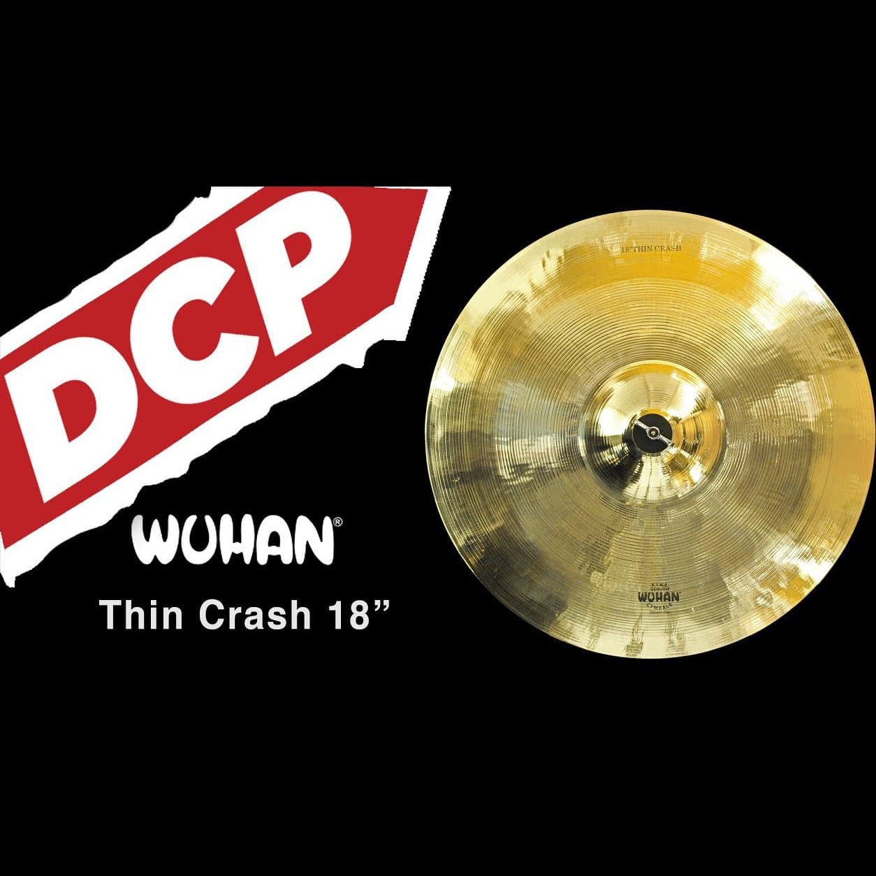 Wuhan Thin Crash Cymbal 18"
