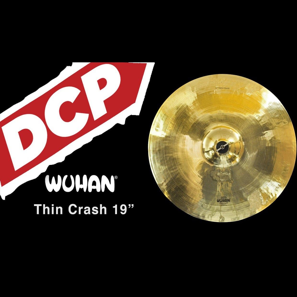 Wuhan Thin Crash Cymbal 19"