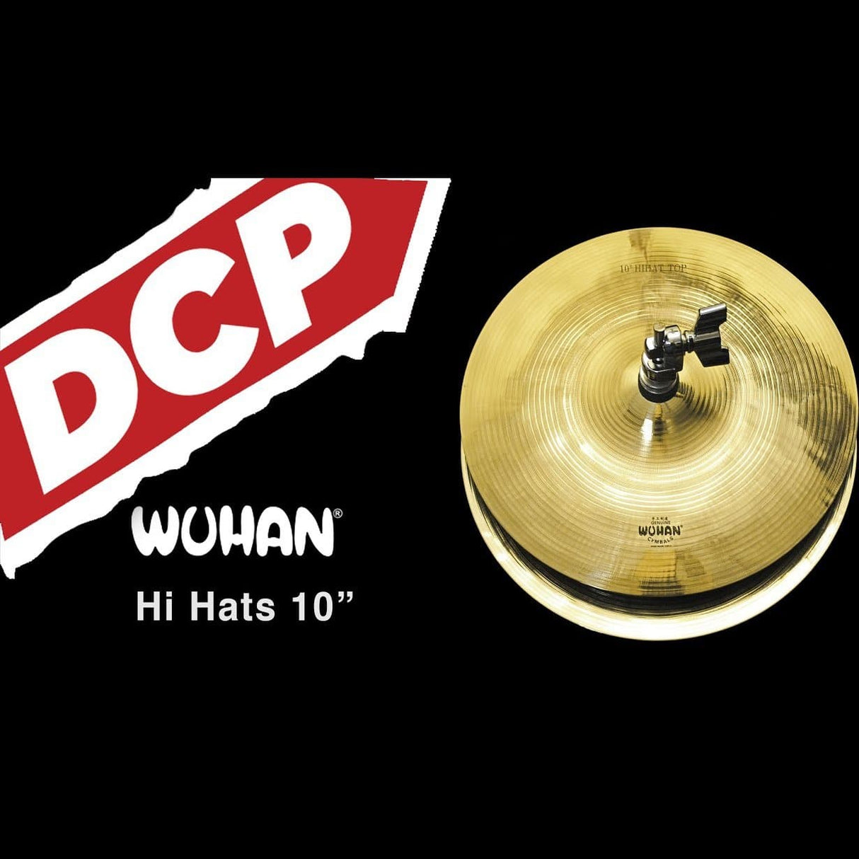 Wuhan Hi Hat Cymbals 10"