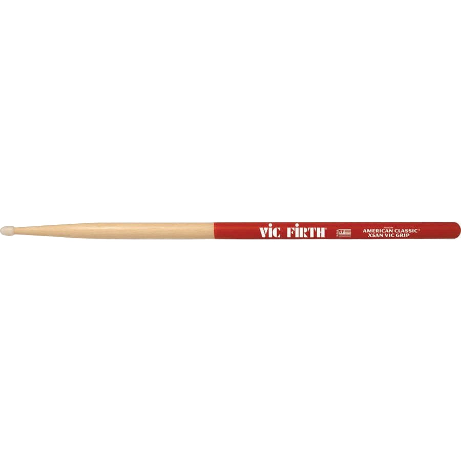 DISC Vic Firth American Classic 2BNVG Drumstick, Nylon Tip Vic Grip DISC Vic Firth American Classic 2BNVG Drumstick, Nylon Tip Vic Grip