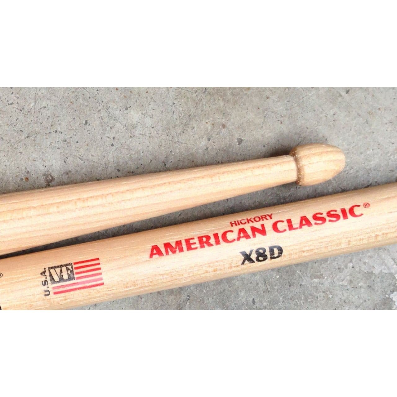 Vic Firth American Classic 5A Nylon Tip Drumsticks - Hickory